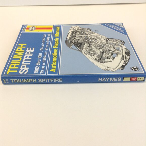 Haynes Triumph Spitfire (1962-1981) Repair Manual - Picture 6 of 16